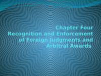 4 Chapter Four Recognition and enforcement.pptx